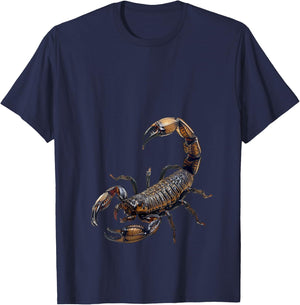 Scorpion V-Neck T-Shirt - T-Shirt | Navy