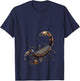 Scorpion V-Neck T-Shirt - T-Shirt | Navy