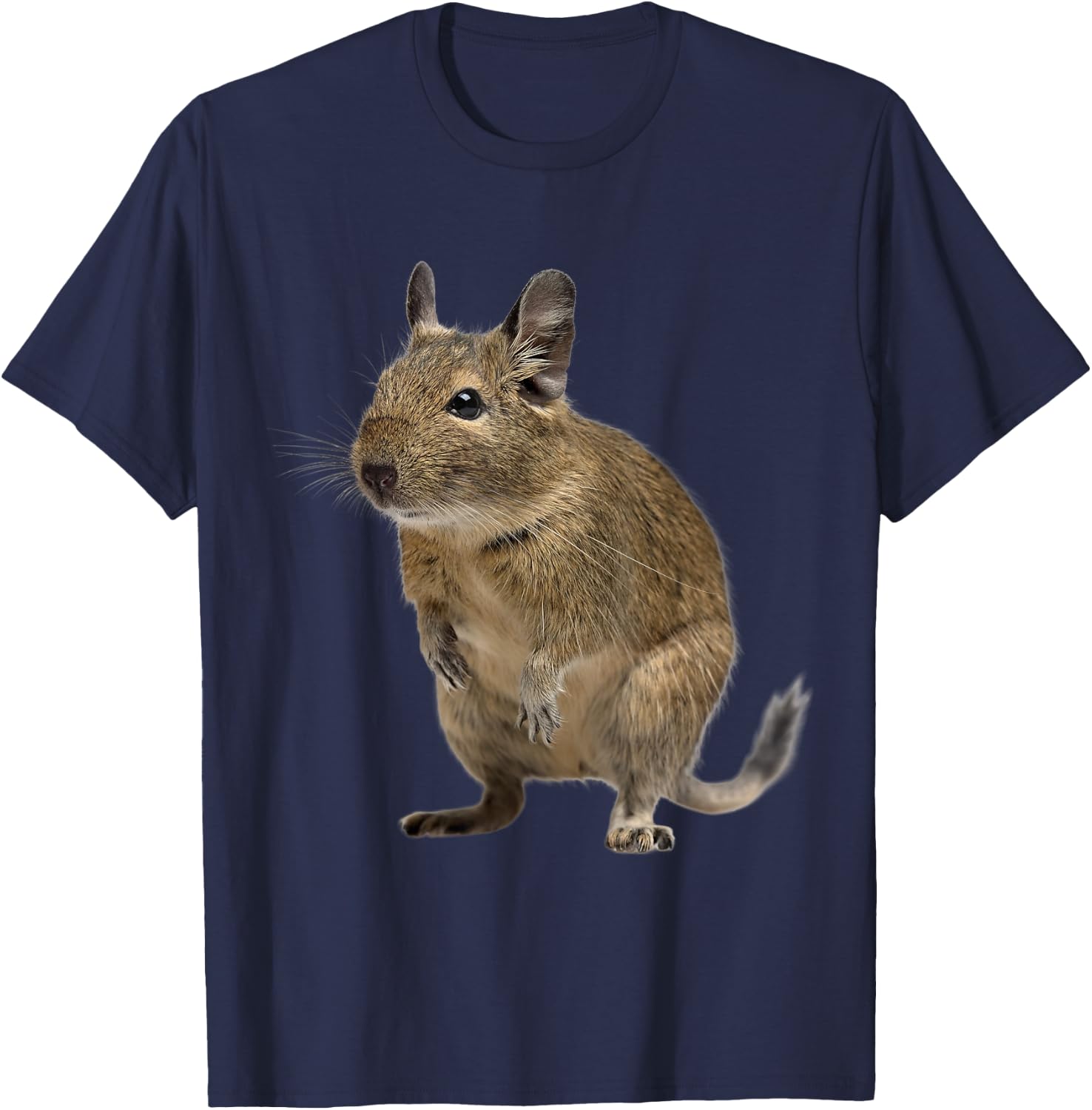 Lustiges Degu Octodon Degus Zubehör Nager Spruch T-Shirt - T-Shirt | Navy