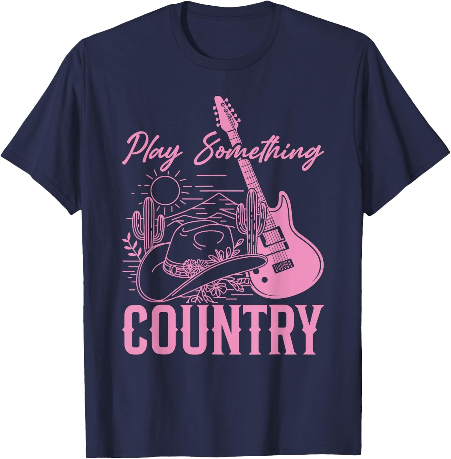 Play Something Country T-Shirt - T-Shirt | Navy