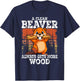 A Clean Beaver Always Gets More Funny Joke Men T-Shirt - T-Shirt | Navy