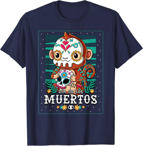 Dia De Los Muertos Monkey
