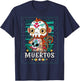 Dia De Los Muertos Monkey T-Shirt - T-Shirt | Navy