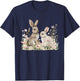 Bunny Lover Graphic Design Rabbit Owner T-Shirt - T-Shirt | Navy