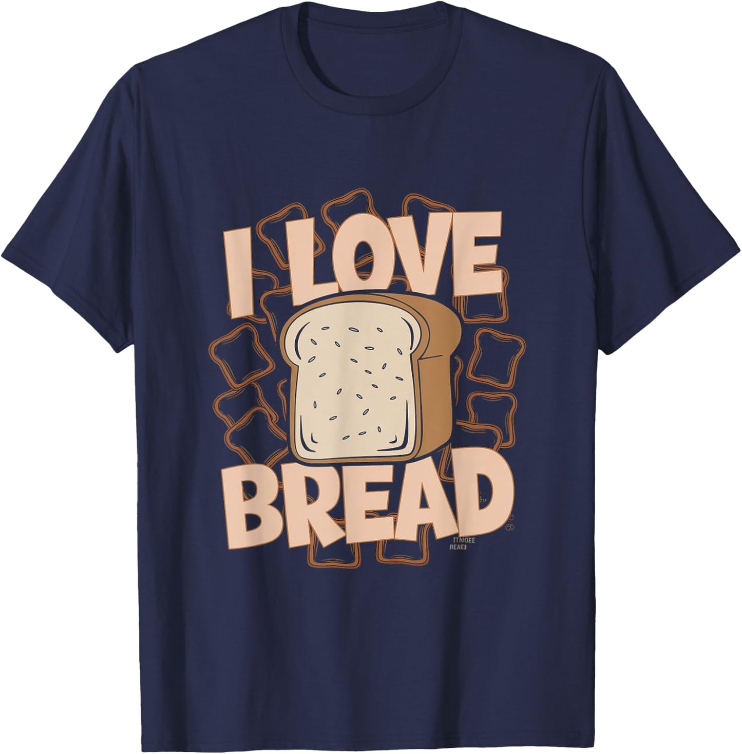 J'adore le pain T-Shirt - T-Shirt | Navy