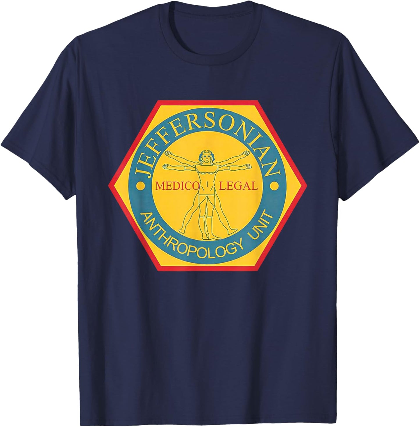 Jeffersonian Institute Anthropology Unit T-Shirt - T-Shirt | Navy