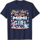 One Der The Sea Grandma Mimi Of The Birthday Girl T-Shirt - T-Shirt | Navy