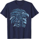 Aztec Warrior Aztec Culture Civilization Maya Indigenous , Black, S T-Shirt - T-Shirt | Navy