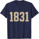 1831 T-Shirt - T-Shirt | Navy