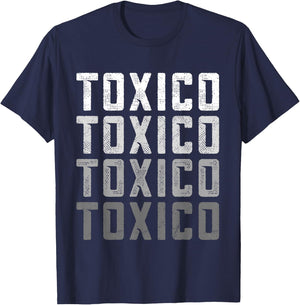 Toxico, Funny Toxico T-Shirt - T-Shirt | Navy
