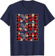 Love Lacrosse Lover Outfit Women Girls Kids Cute Lacrosse T-Shirt - T-Shirt | Navy