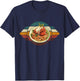 Parmigiana Retro Parmesan Chicken Parm Vintage Italian Food T-Shirt - T-Shirt | Navy