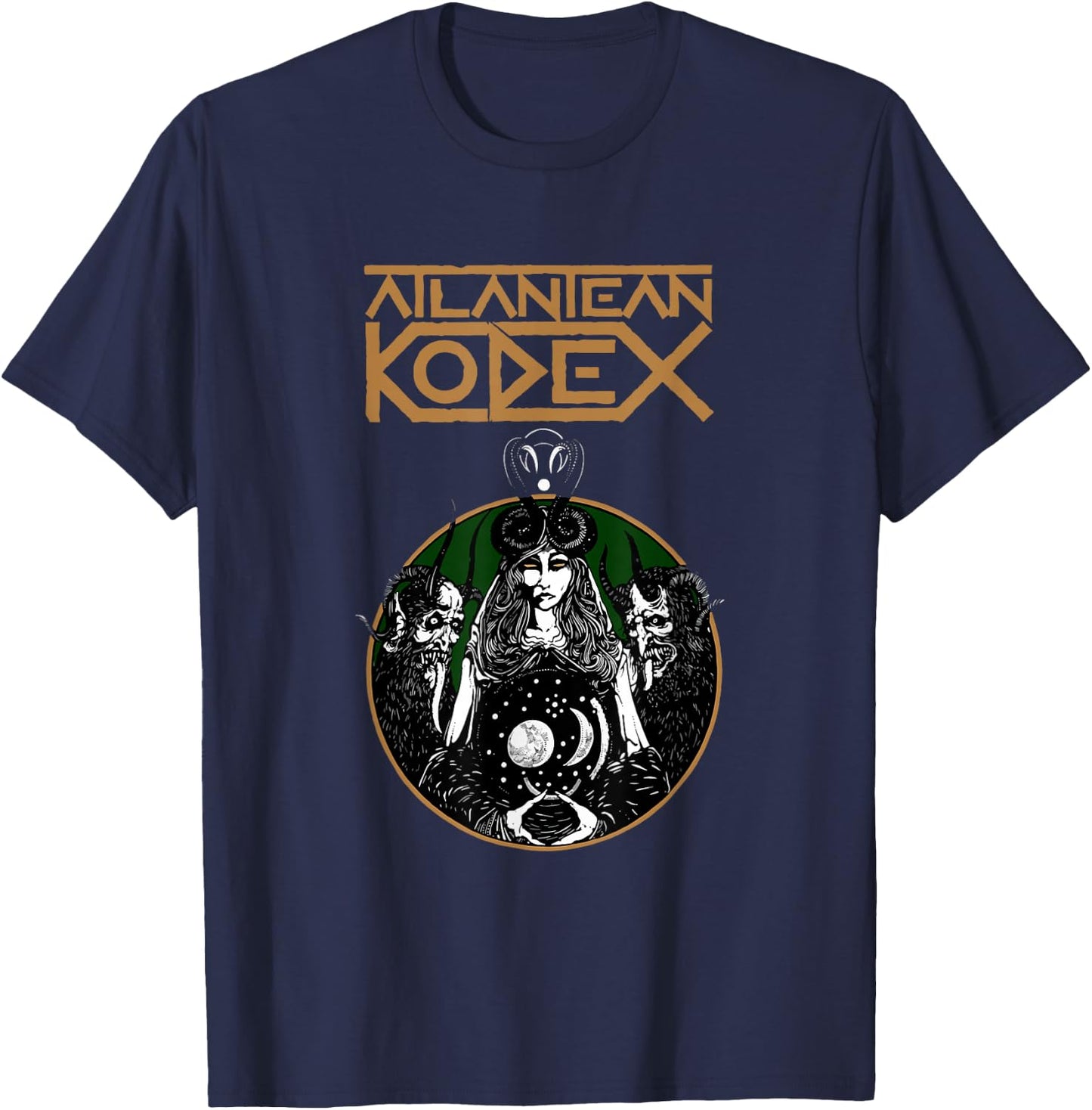 Atlantean Kodex , black T-Shirt - T-Shirt | Navy
