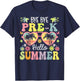 Goodbye Pre-k Hello Summer Last Day Of School Boys Kids T-Shirt - T-Shirt | Navy