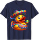 Cinco de Mayo Duck Mexican Sombrero Fiesta Party T-Shirt - T-Shirt | Navy