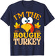 Thanksgiving I'm The Bougie Turkey Matching T-Shirt - T-Shirt | Navy