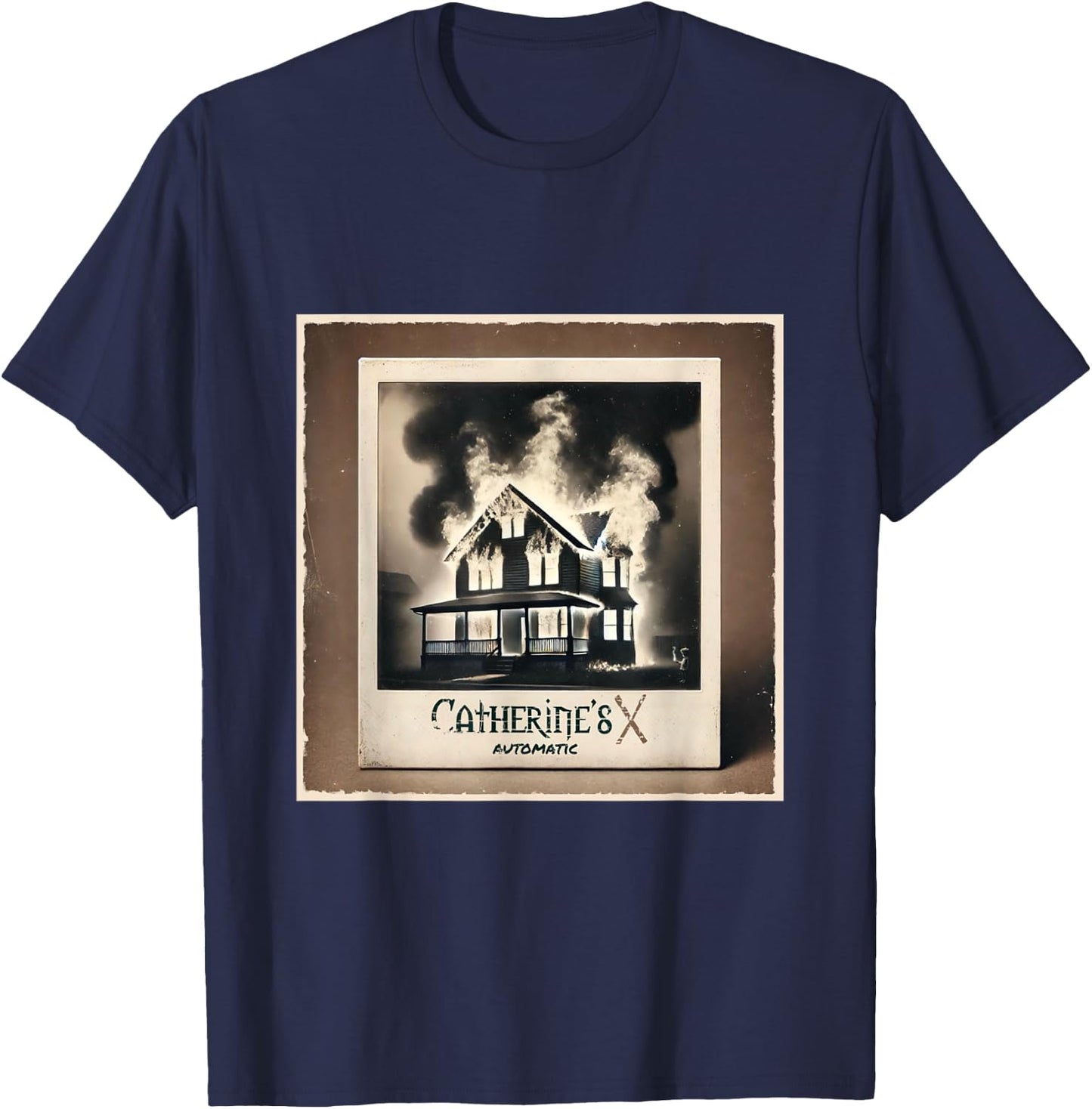 Catherine's X House Automatic T-Shirt - T-Shirt | Navy
