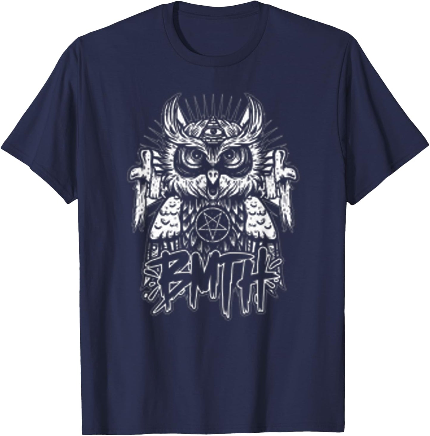 Supernatural Animal Graphic Movie Pop Cartoon Lover T-Shirt - T-Shirt | Navy