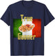 True Gooner funny goon, crab rangoons, Italian Pride T-Shirt - T-Shirt | Navy