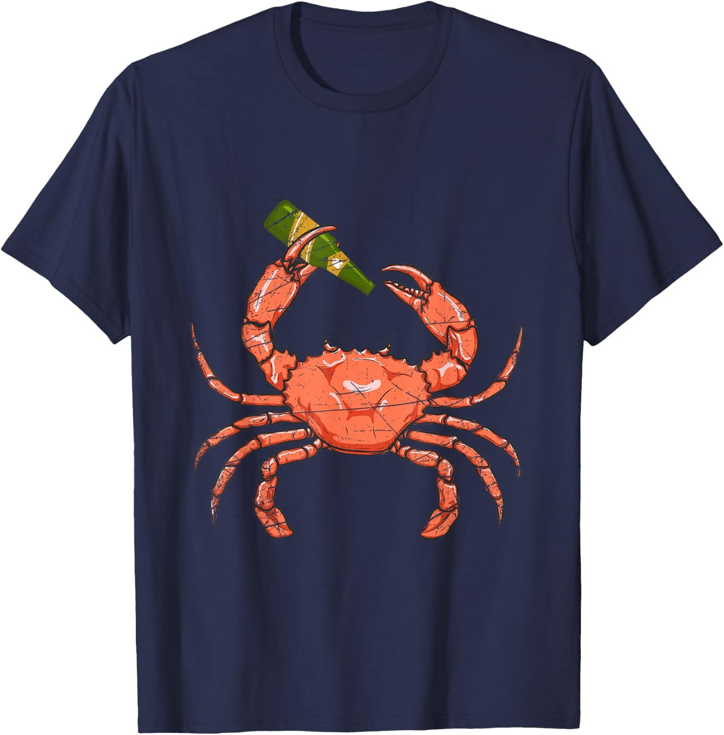 Bottle Crab T-Shirt - T-Shirt | Navy