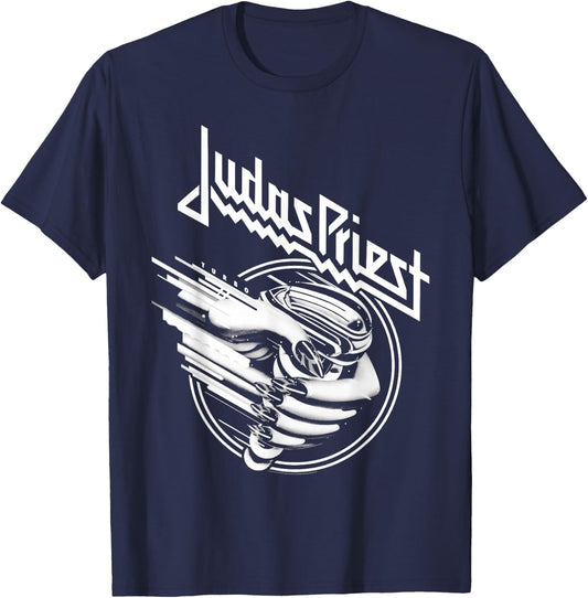 Judas Priest Turbo One Color T-Shirt - T-Shirt | Navy
