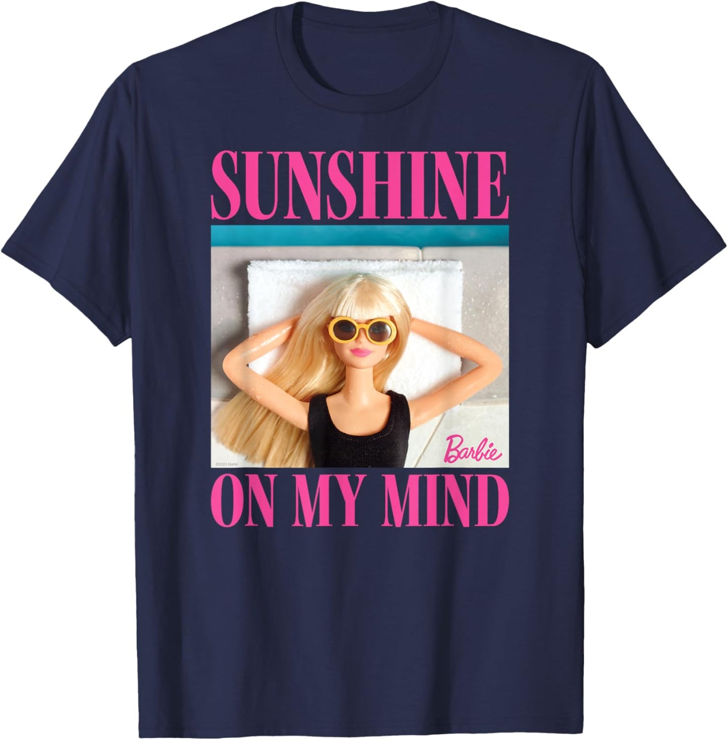 Barbie - Barbie Sunshine in My Head T-Shirt - T-Shirt | Navy