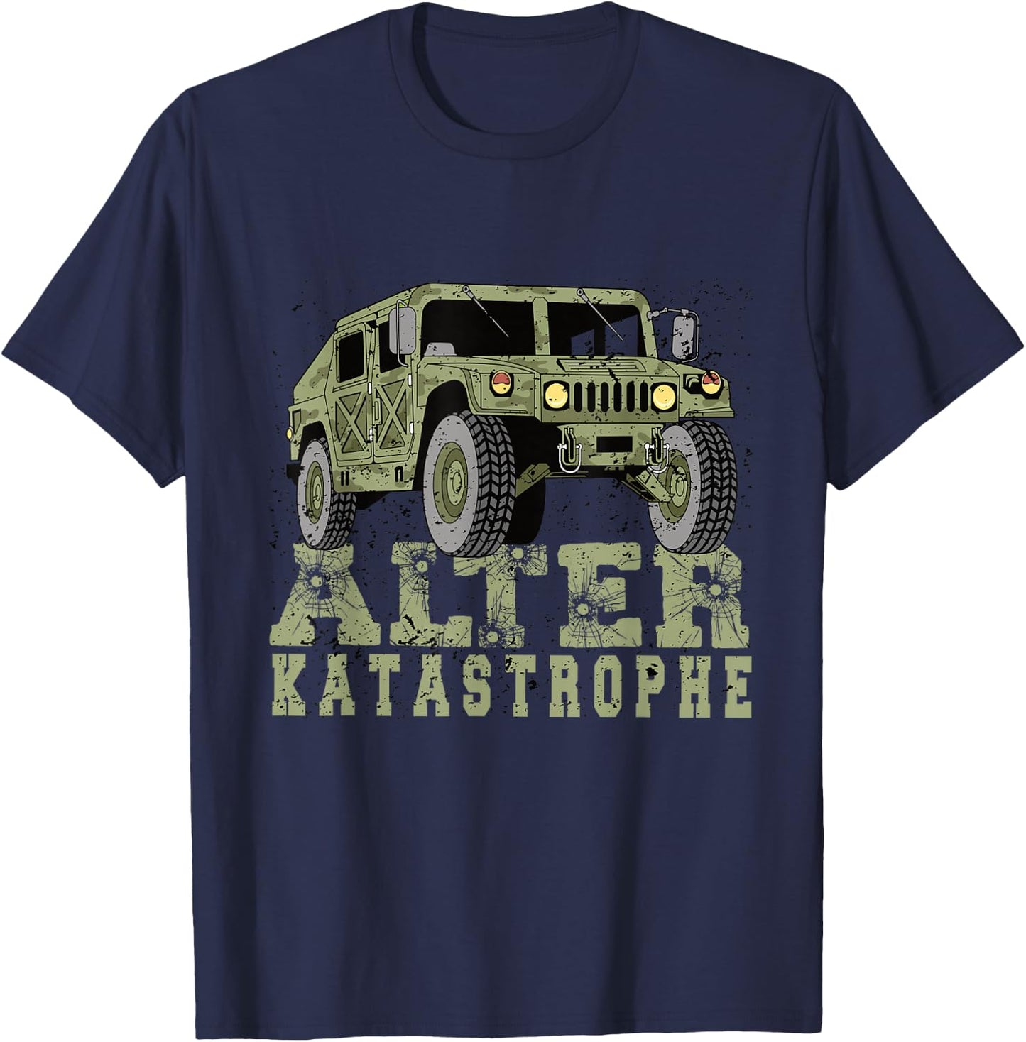 Alter Katastrophe Alter Katastrophe Humour Sarcasm , black T-Shirt - T-Shirt | Navy