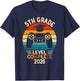 5th Grade Level Complete 2026 Fifth Grade Grad Elementary T-Shirt - T-Shirt | Navy