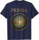 Persia Ancient Achaemenid Persian Empire Symbol , black T-Shirt - T-Shirt | Navy