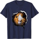 Guinea Pig Face T-Shirt - T-Shirt | Navy