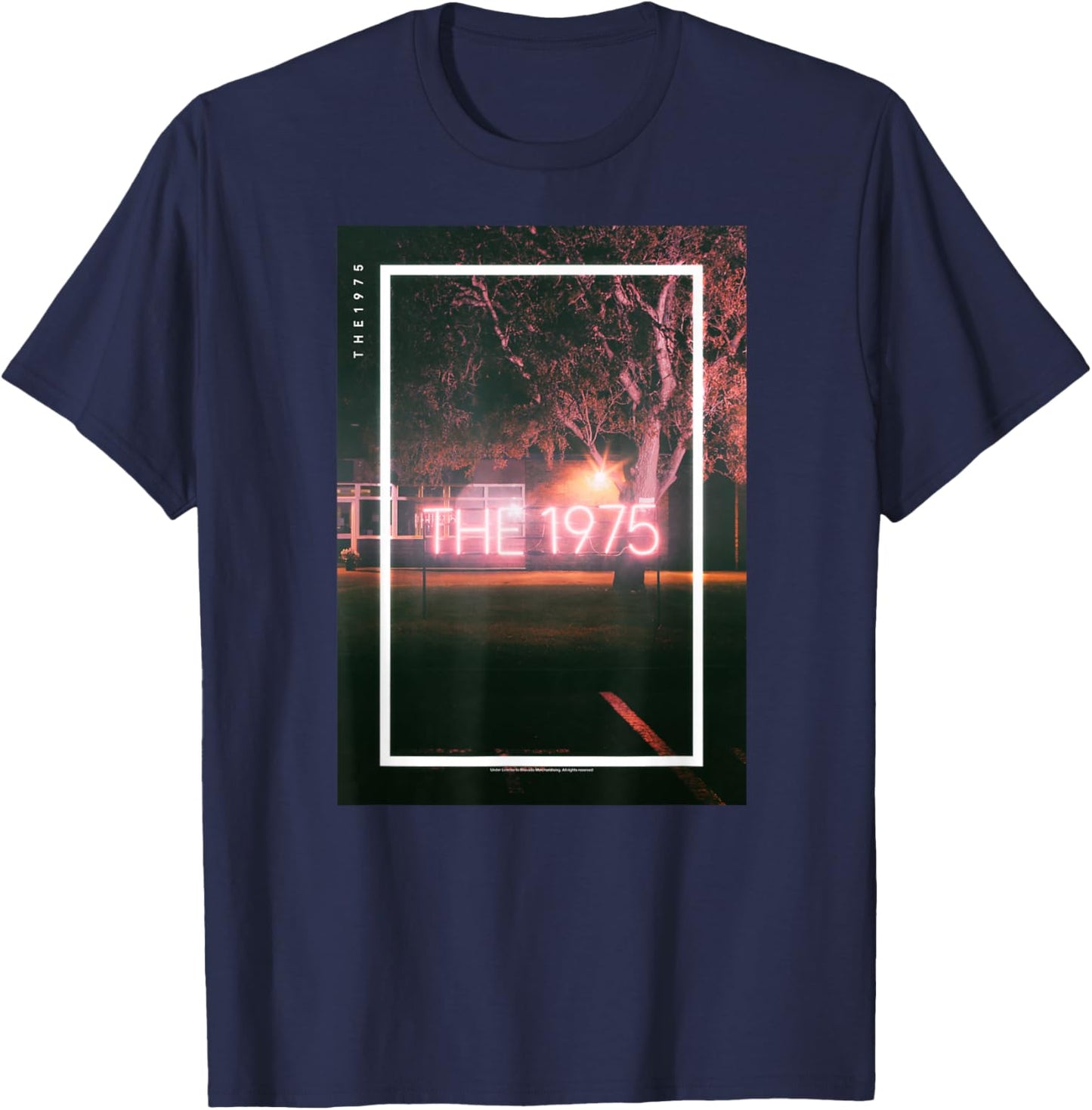 The 1975 Neon Tree Indie Rock Band , black T-Shirt - T-Shirt | Navy