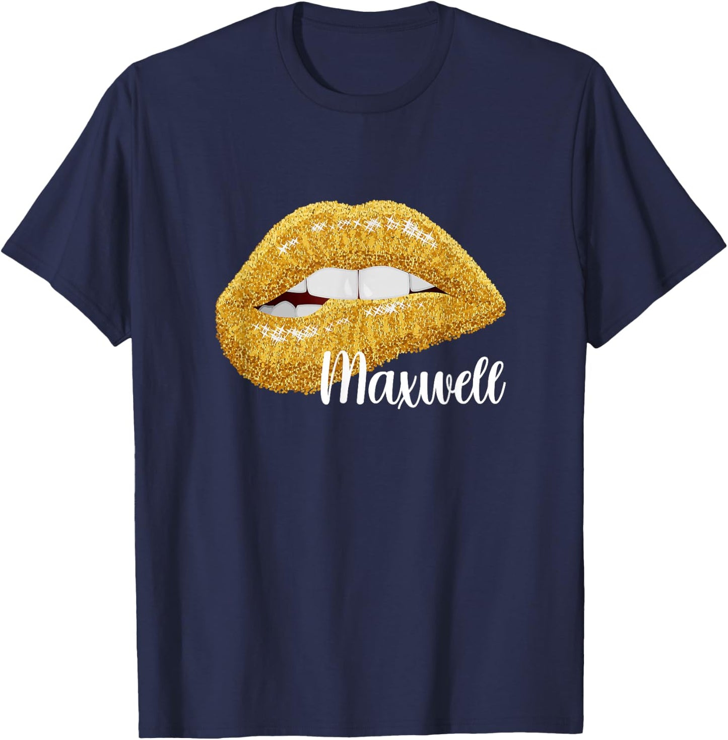 Maxwell - First Name Gift T-Shirt - T-Shirt | Navy