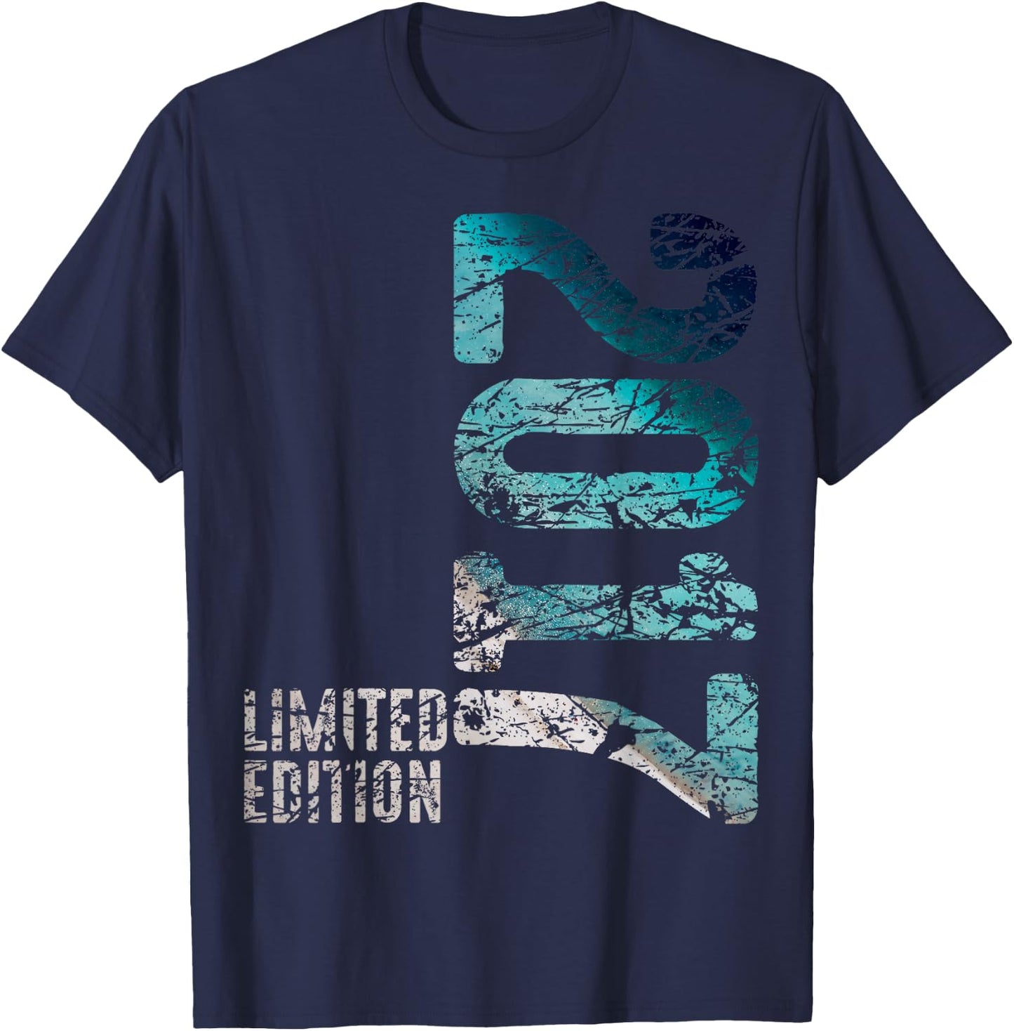 9. Geburtstag Junge Mädchen 9 Jahre 2017 Geschenk Lustig T-Shirt - T-Shirt | Navy