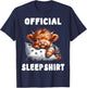 Highland_cow - Official Sleepshirt Pajamas Nightgown T-Shirt - T-Shirt | Navy