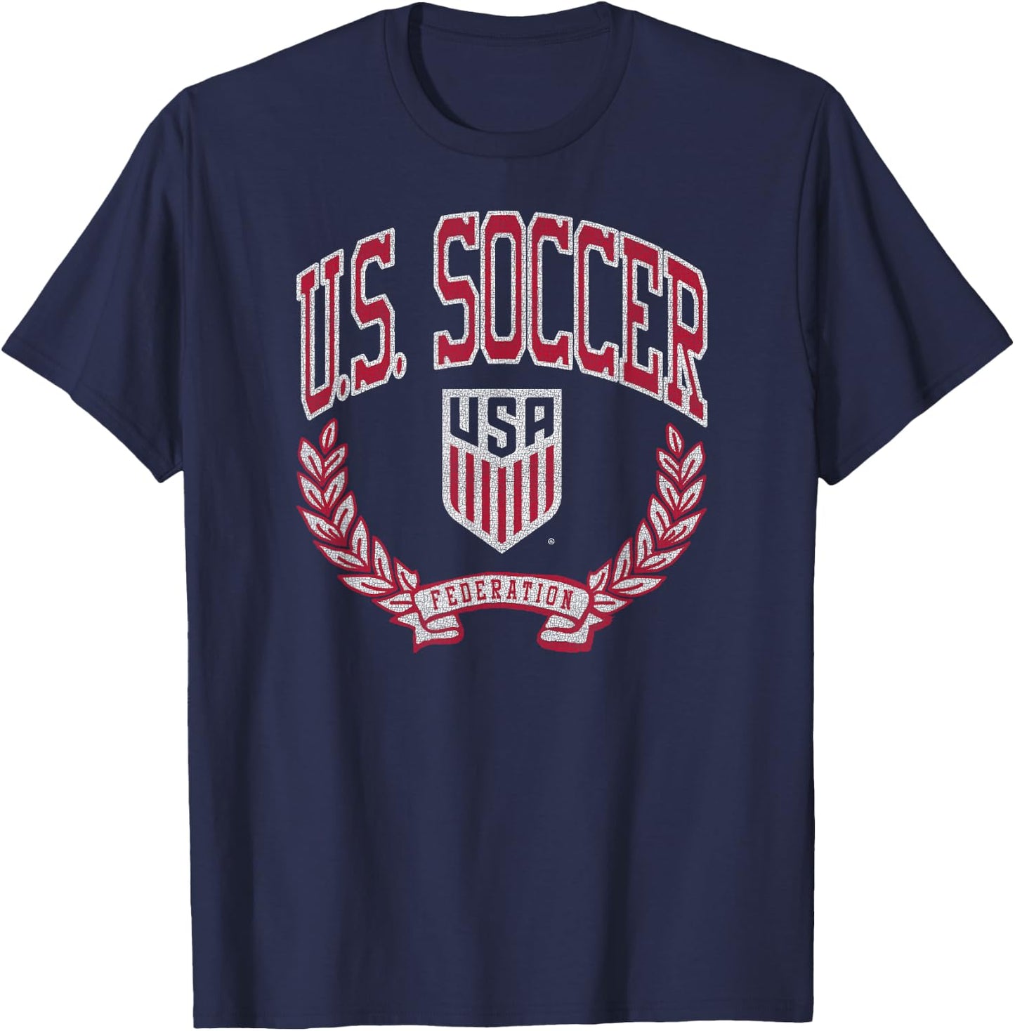 U.S. Soccer Vintage Victory Navy USMNT Officially Licensed T-Shirt - T-Shirt | Navy