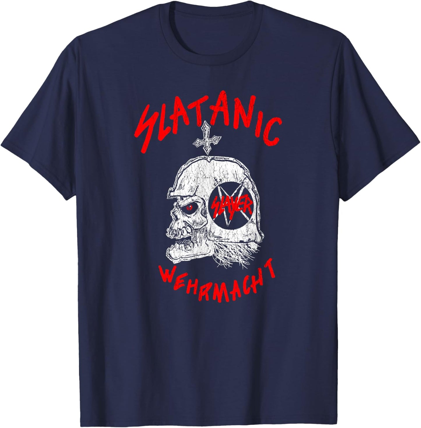 Slayer Slaytanic T-Shirt - T-Shirt | Navy