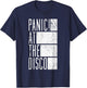 Panic! At The Disco - White Bars T-Shirt - T-Shirt | Navy