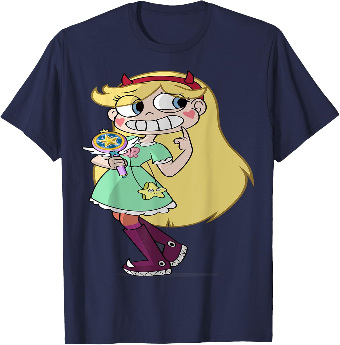 Star vs The Forces of Evil Shirts T-Shirt - T-Shirt | Navy