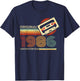 Jahrgang 1986 Retro Geburtstagsshirt zum 40. Geburtstag T-Shirt - T-Shirt | Navy
