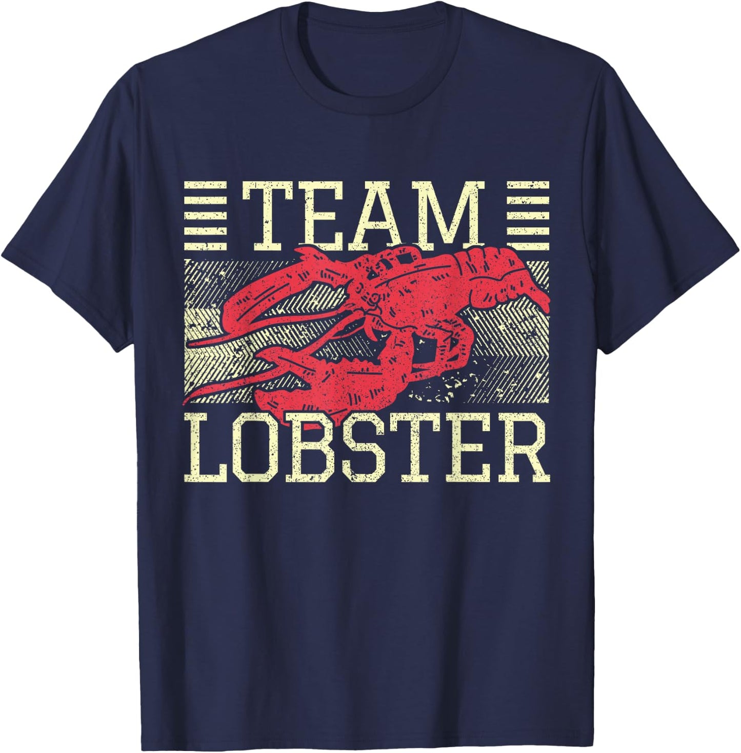 Team Lobster Seafood Festival I Lobster Lover T-Shirt - T-Shirt | Navy