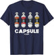 Capsule Corp for Geek and Otaku fan of Anime and Manga 90s T-Shirt - T-Shirt | Navy