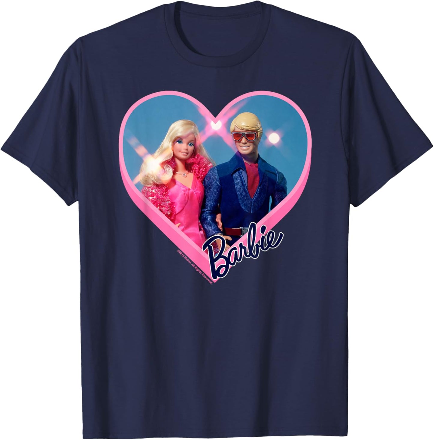 Barbie - Ken Heart T-Shirt - T-Shirt | Navy