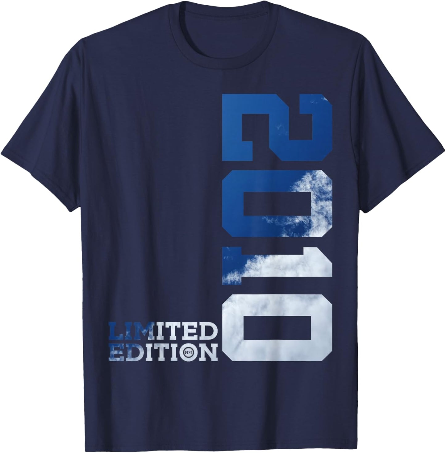 Limited Edition 2010 16 Years 16th Birthday T-Shirt - T-Shirt | Navy