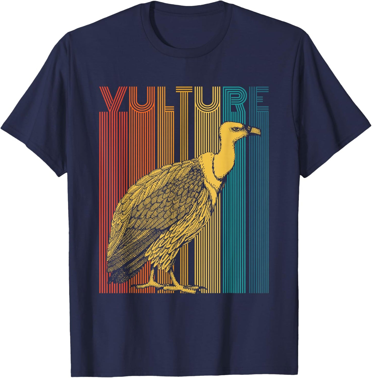 Vulture Design for a Turkey Vulture Lover T-Shirt - T-Shirt | Navy