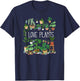 I Love Plants T-Shirt - T-Shirt | Navy