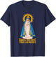 Virgen de la Caridad del Cobre. Bendita entre las mujeres. T-Shirt - T-Shirt | Navy