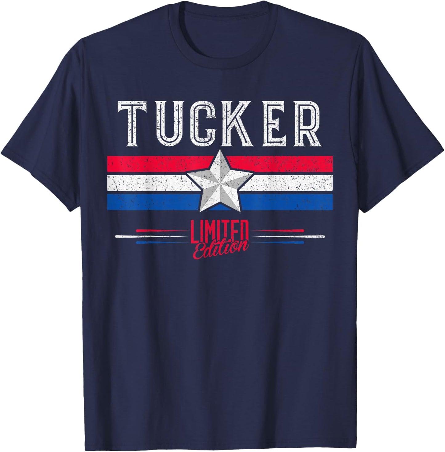 Tucker Retro Vintage Shirt Gift Women Men Kids T-Shirt - T-Shirt | Navy