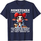 Sometimes I just want to throw cow poop at people fertilize T-Shirt - T-Shirt | Navy