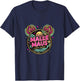 Malle Maus - Frauen Party Mallorca Outfit T-Shirt - T-Shirt | Navy