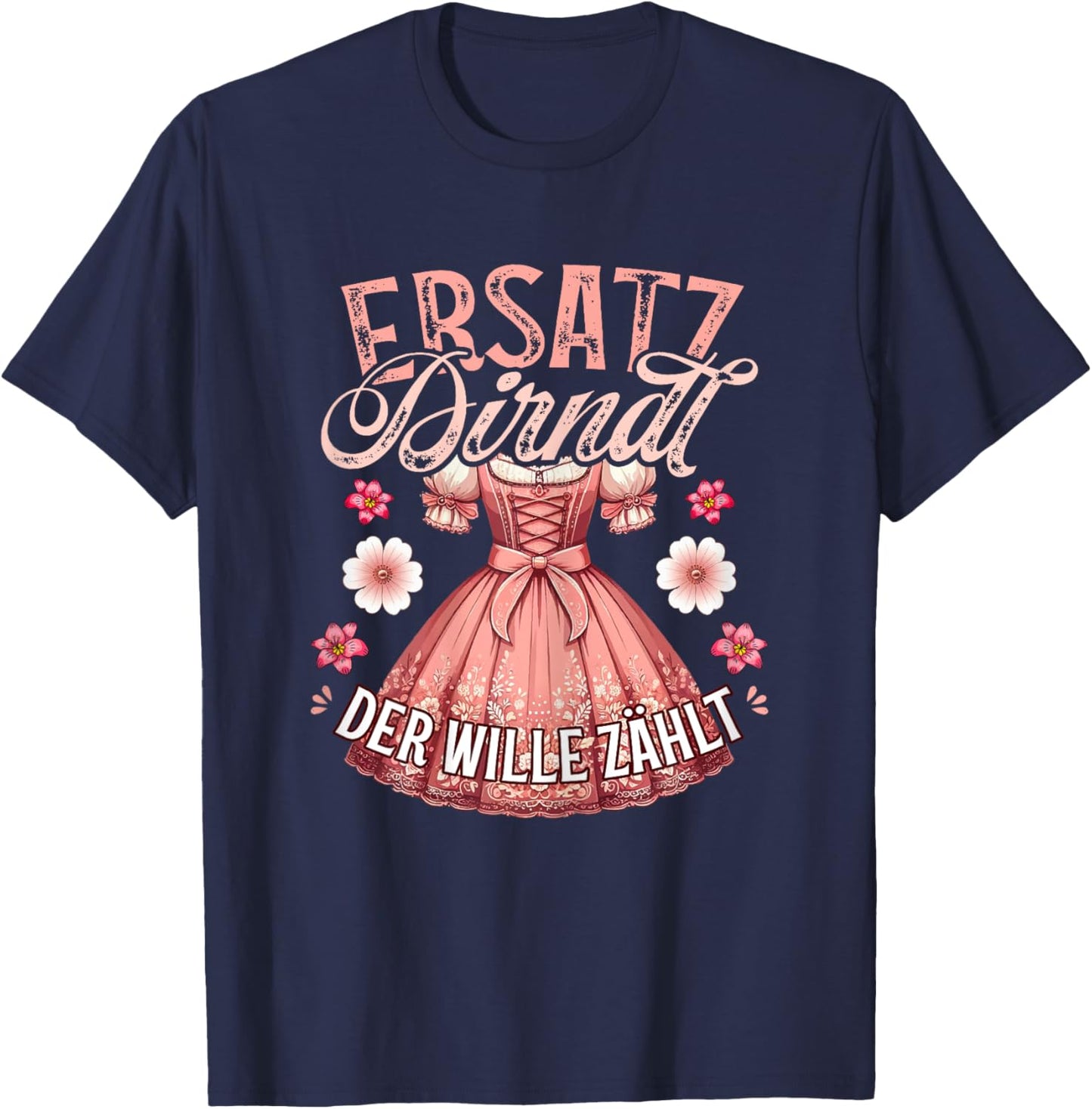 Costume Shirt Women's Costume Costume Replacement Dirndl , black T-Shirt - T-Shirt | Navy